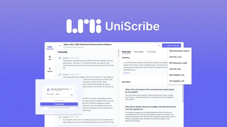 UniScribe Lifetime Deal Review: AI-Powered Transcription Tool That Actually Delivers