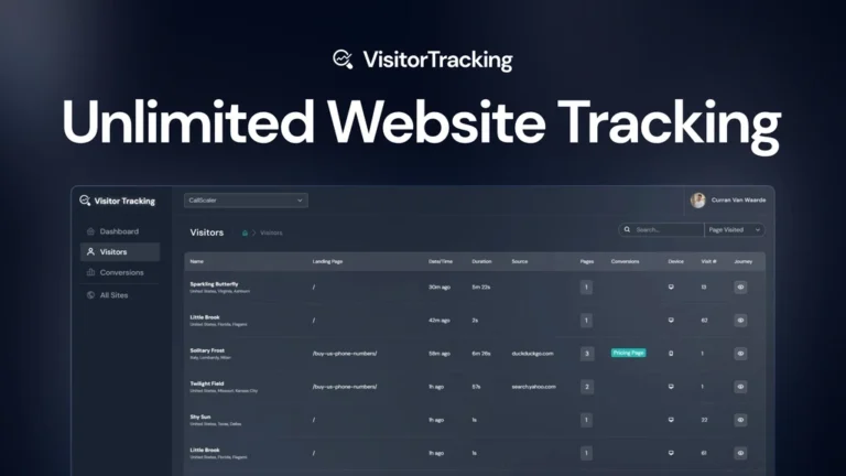 Visitor Tracking lifetime deal review
