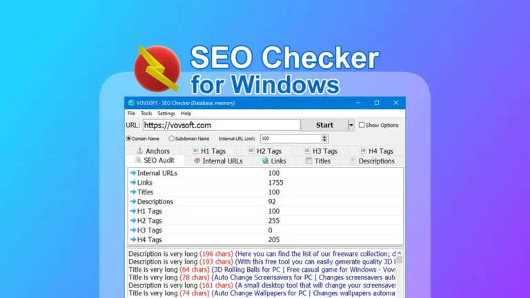 SEO Checker for Windows lifetime deal review