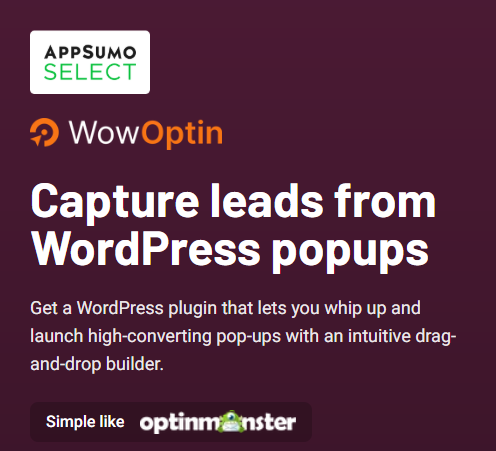 WowOptin lifetime deal review