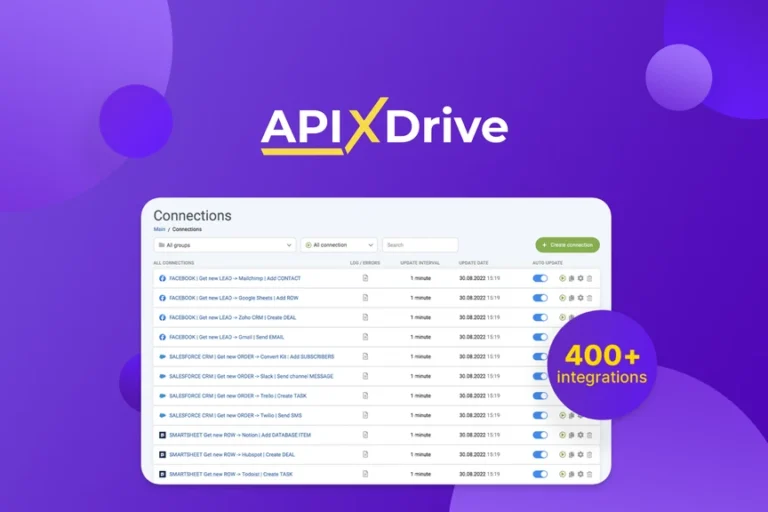 ApiX-Drive lifetime deal review