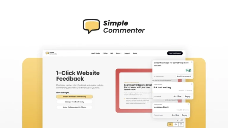 Simple Commenter lifetime deal review