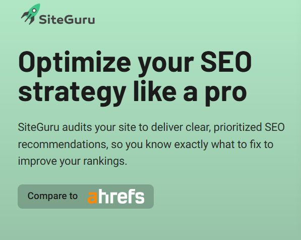 Boost Your SEO Fast with SiteGuru