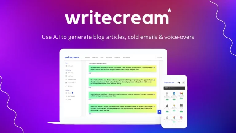 Writecream lifetime deal review