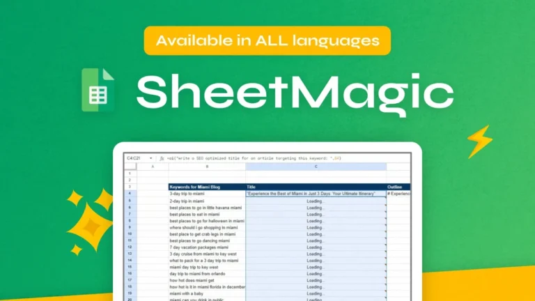 SheetMagic lifetime deal review