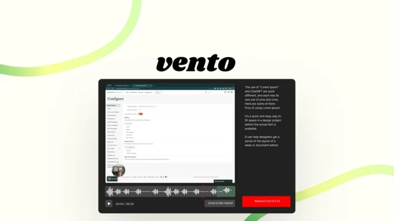 Vento lifetime deal review