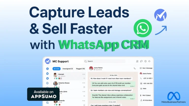 WhatsApp CRM by ManyContacts lifetime deal review