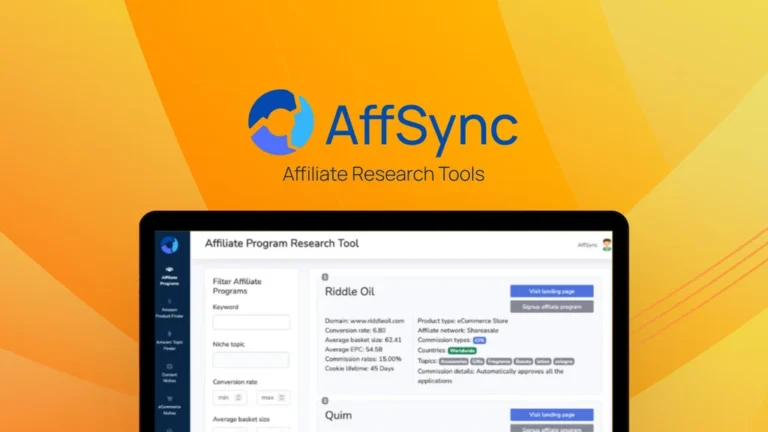 AffSync lifetime deal review