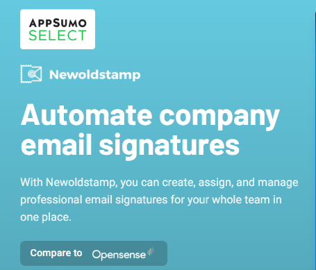 Automate Professional Email Signatures with Newoldstamp lifetime deal review