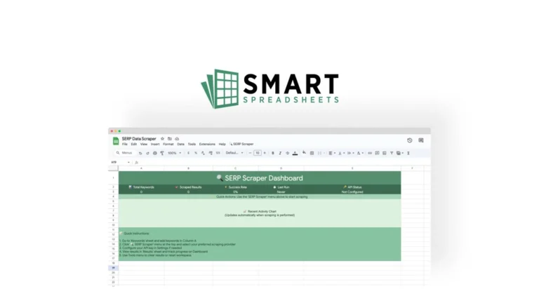 Smart Spread sheets lifetime deal review