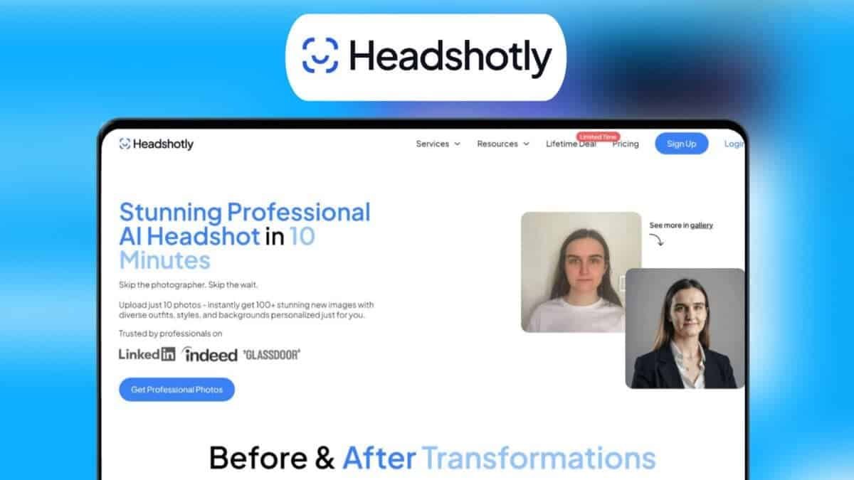 Headshotly.Ai Lifetime Deal: Unlock Ultimate AI Headshots Today