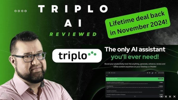 Triplo Ai Lifetime Deal: Unlock Unlimited AI Power Today!